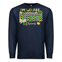 Navy my class is full of lucky charms Premium Sweatshirt - MaliasSmallBusiness