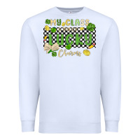 White my class is full of lucky charms Premium Sweatshirt - MaliasSmallBusiness