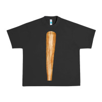 Pigment Black wooden baseball Urban Heavy Tee - FaDigitalArtStudio