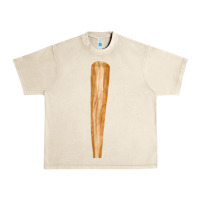 Sandshell wooden baseball Urban Heavy Tee - FaDigitalArtStudio