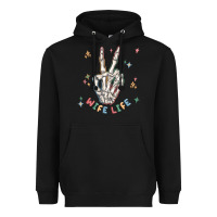 Black wife life Heavyweight Hoodie - MaliasSmallBusiness