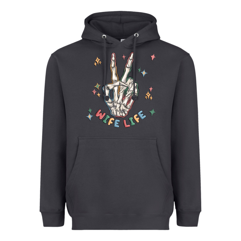 Wife Life Heavyweight Hoodie by MaliasSmallBusiness | Teevron