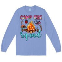 Colony Blue camp fire squad Long Sleeve Tee - JahusDesignShop