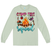 Matcha camp fire squad Long Sleeve Tee - JahusDesignShop