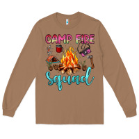 Toasted Coconut camp fire squad Long Sleeve Tee - JahusDesignShop