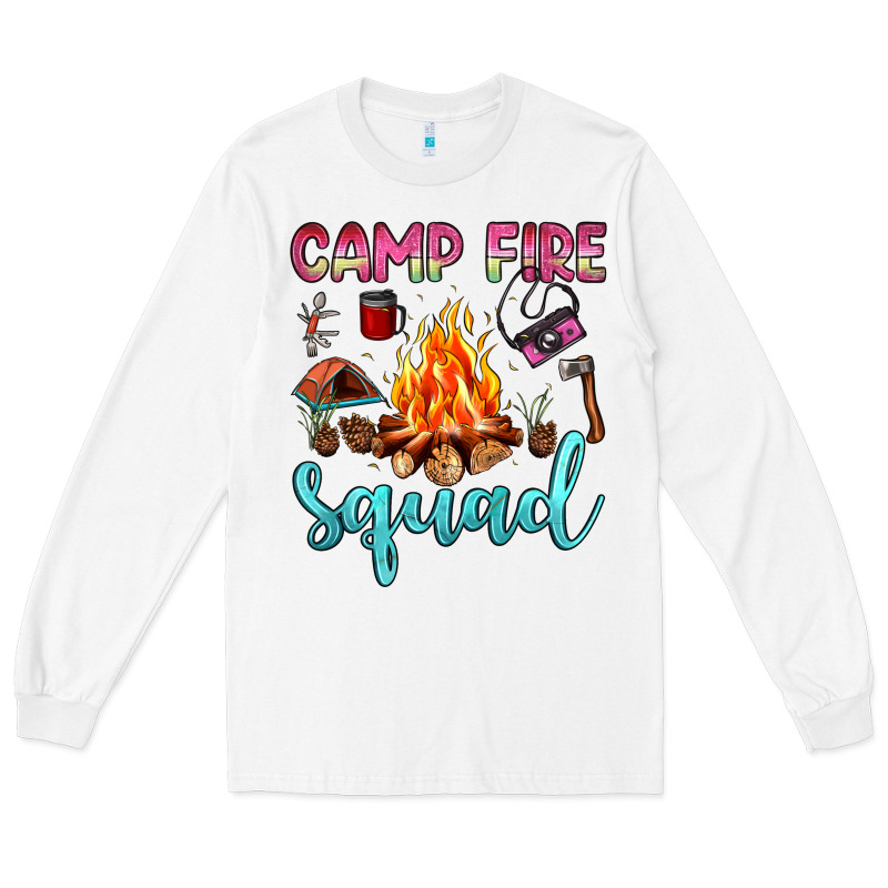 Camp Fire Squad Long Sleeve Tee by JahusDesignShop | Teevron