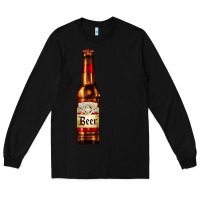 Black red beer bottle Long Sleeve Tee - AdoDesignShop