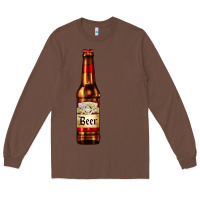 Chestnut red beer bottle Long Sleeve Tee - AdoDesignShop