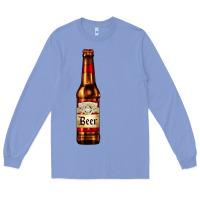 Colony Blue red beer bottle Long Sleeve Tee - AdoDesignShop