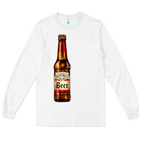 White red beer bottle Long Sleeve Tee - AdoDesignShop