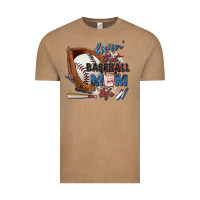Vintage Coffee livin' that baseball mom life Vintage Tee - Zillion Design Studio