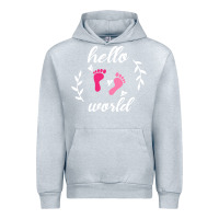 Heather Grey Hello world Urban Hoodie - Bettercallsaul