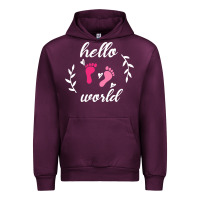 Mauve Wine Hello world Urban Hoodie - Bettercallsaul