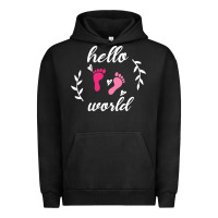 Pigment Black Hello world Urban Hoodie - Bettercallsaul