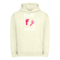Pigment Pistachio Hello world Urban Hoodie - Bettercallsaul