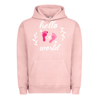 Pigment Salmon Hello world Urban Hoodie - Bettercallsaul