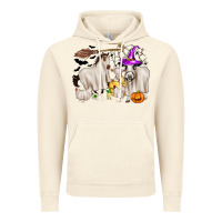 Vintage Artic halloween farm animals Vintage Hoodie - Zillion Design Studio