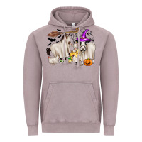 Vintage Zinc halloween farm animals Vintage Hoodie - Zillion Design Studio