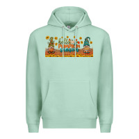 Seafoam hello pumpkin season libbey glass Premium Hoodie - BundleAndBundleShop