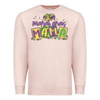 Mardi Gras Mama Premium Sweatshirt | Teevron