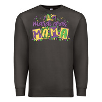 Smoke mardi gras mama Premium Sweatshirt - MaliasSmallBusiness