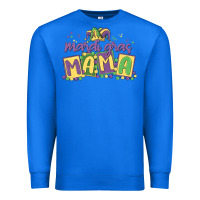 True Royal mardi gras mama Premium Sweatshirt - MaliasSmallBusiness