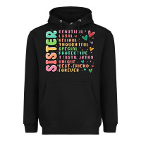 Black sister beautiful loyal reliable Heavyweight Hoodie - MaliasSmallBusiness
