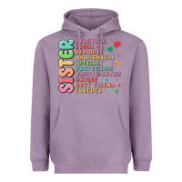 Lavender sister beautiful loyal reliable Heavyweight Hoodie - MaliasSmallBusiness