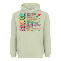 Matcha sister beautiful loyal reliable Heavyweight Hoodie - MaliasSmallBusiness