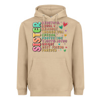 Mushroom sister beautiful loyal reliable Heavyweight Hoodie - MaliasSmallBusiness