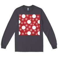 Smoke christmas snow flakes seamless pattern Long Sleeve Tee - BundleAndBundleShop