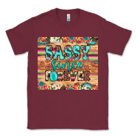 Burgundy sassy since forever Classic Tee - JahusDesignShop