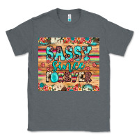 Charcoal Heather sassy since forever Classic Tee - JahusDesignShop