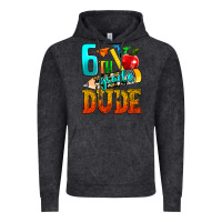 Vintage Black 6th grade dude Vintage Hoodie - texasbilliewilder