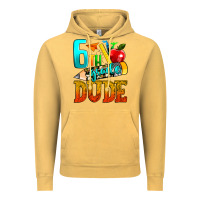 Vintage Mustard 6th grade dude Vintage Hoodie - texasbilliewilder