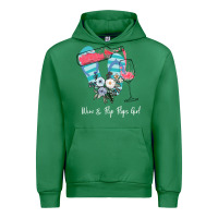 Emerald Wine Flip Flops Girl Urban Hoodie - Bettercallsaul