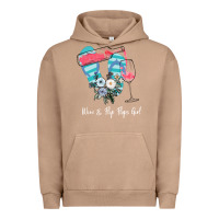 Pigment Burro Wine Flip Flops Girl Urban Hoodie - Bettercallsaul