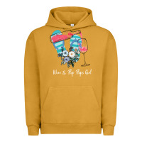 Pigment Peanut Butter Wine Flip Flops Girl Urban Hoodie - Bettercallsaul
