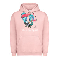 Pigment Salmon Wine Flip Flops Girl Urban Hoodie - Bettercallsaul