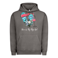 Pigment Tornado Wine Flip Flops Girl Urban Hoodie - Bettercallsaul