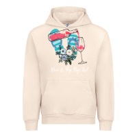 Sandshell Wine Flip Flops Girl Urban Hoodie - Bettercallsaul