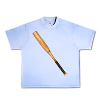 Grape Ice wooden softball bat Urban Heavy Tee - FaDigitalArtStudio