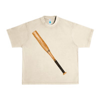 Sandshell wooden softball bat Urban Heavy Tee - FaDigitalArtStudio