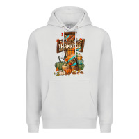 Dove Grey thankful fall cross Premium Hoodie - BundleAndBundleShop