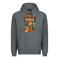 Rock thankful fall cross Premium Hoodie - BundleAndBundleShop