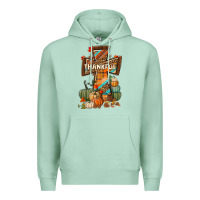 Seafoam thankful fall cross Premium Hoodie - BundleAndBundleShop