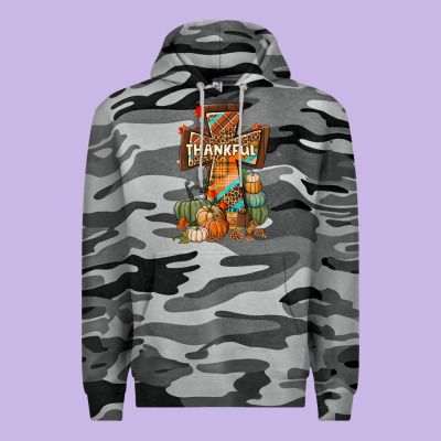 Thankful Fall Cross Premium Hoodie Designed By Bundleandbundleshop