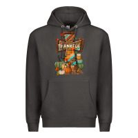 Smoke thankful fall cross Premium Hoodie - BundleAndBundleShop