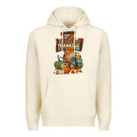 Tofu thankful fall cross Premium Hoodie - BundleAndBundleShop