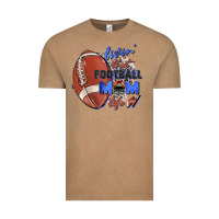 Vintage Coffee livin' that football mom life Vintage Tee - Zillion Design Studio